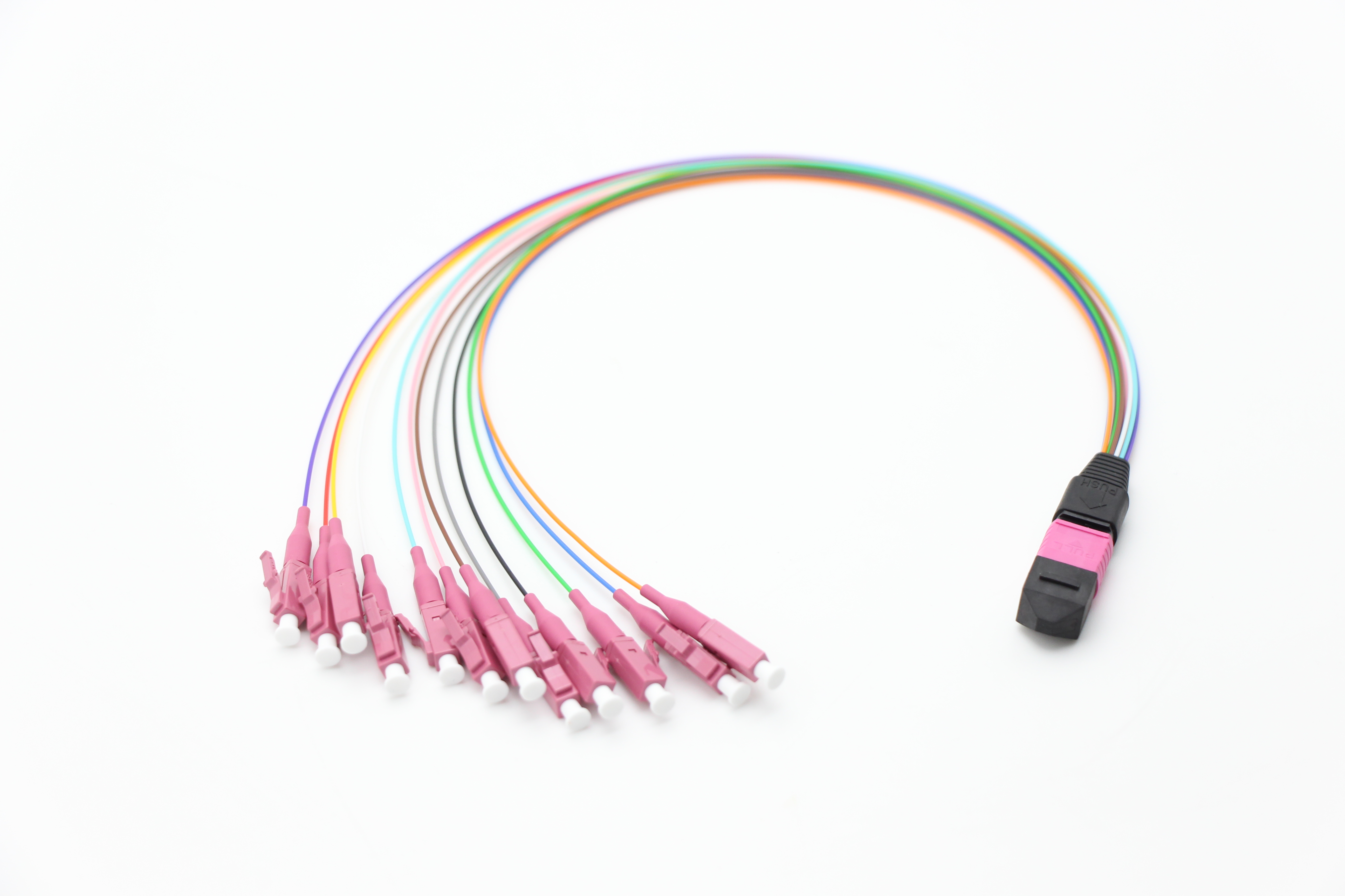 MPO/MTP to 0.9mm LC fanout patch cord