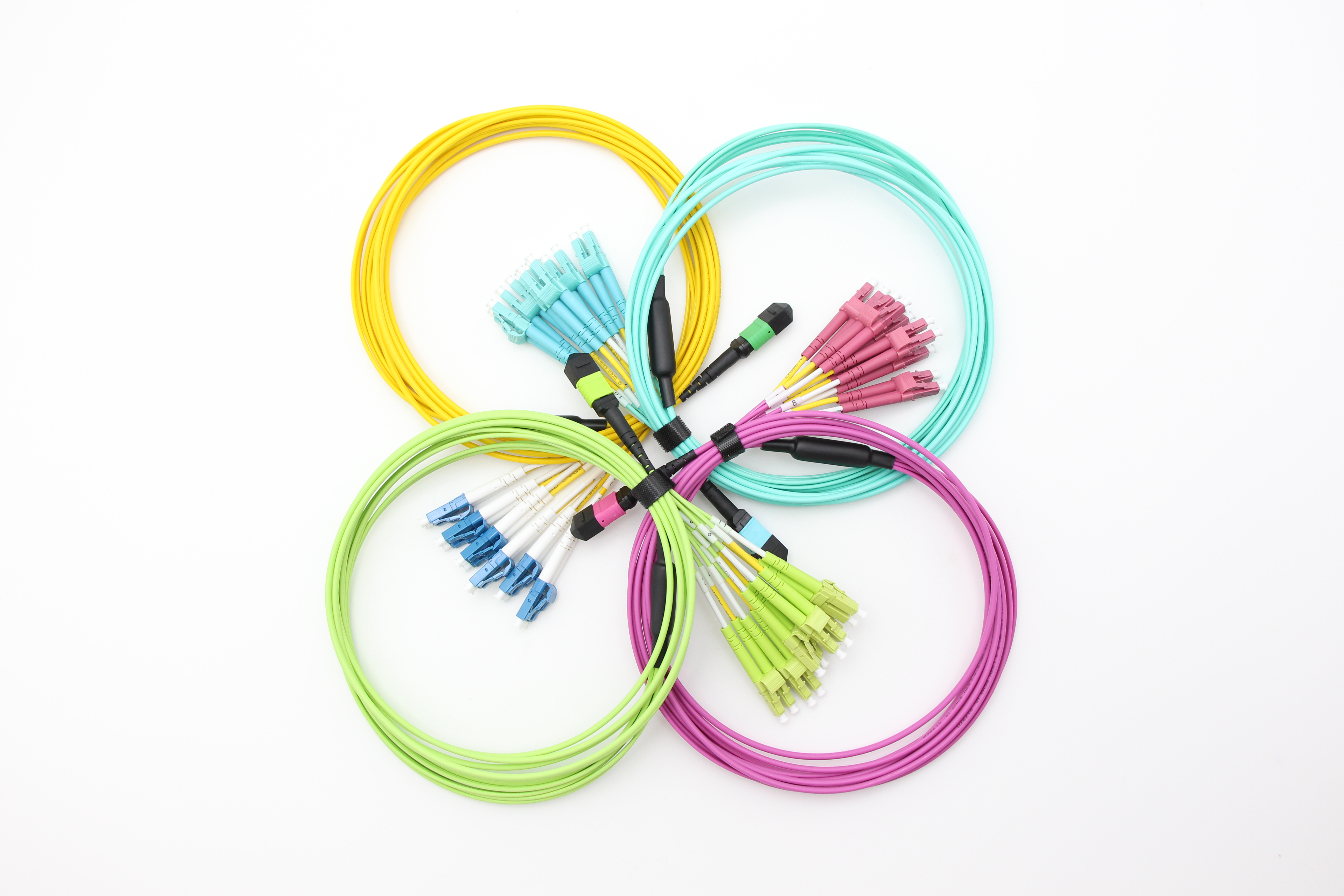 12F MPO/MTP-6*DX LC Fanout Cable